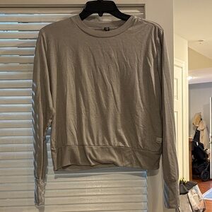 Dune Deck Vuori Gray Long Sleeve Shirt